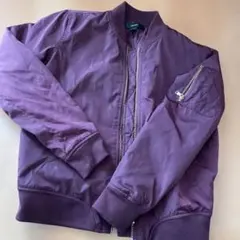 FOREVER 21 パープル MA-1ジャケット S