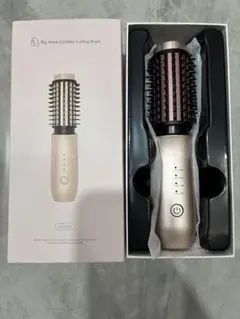 Big Wave Cordless Curling Brush ピンク