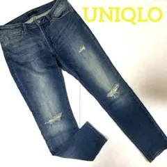 UNIQLO メンズ ダメージ デニム