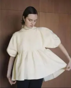 【新品】クラネ BALLOON SLEEVE GATHER KNIT TOPS