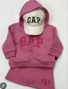 GAP × Disney ピンク パーカー スカート セットアップ