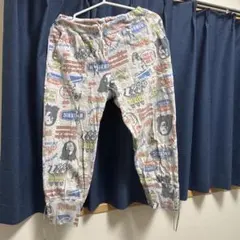 ヒステリックグラマー総柄スウェットパンツ7部丈のサムネイル