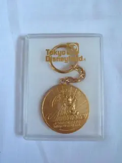 ディズニーランド 9周年 メダル キーホルダー
