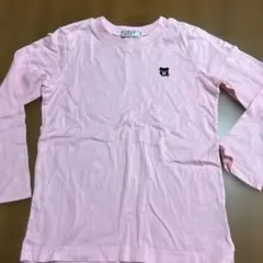 DOUBLE B ピンク 長袖カットソー 110