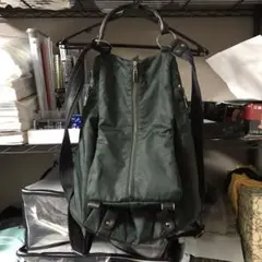 イアパピヨネ ear PAPILLONNER ナイロンレザーバッグ