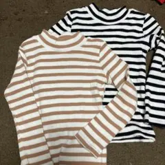 ブランシェス　100㎝　ボーダー　トップス　2枚セットのサムネイル