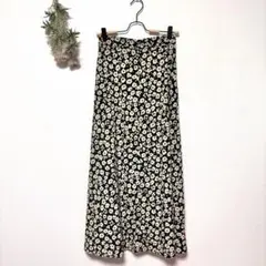 ローリーズファーム｜花柄ロングスカート｜総柄フレアスカート｜マキシ丈｜フリー｜春