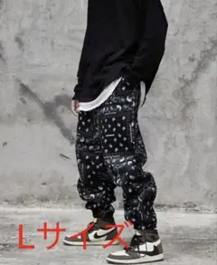 PCTOKYO バンダナ柄ペイズリーゴジョガーパンツ