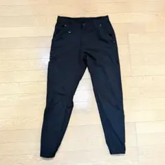 ワークマン ストレッチ ジョガーパンツ S 黒 撥水　ストレッチ