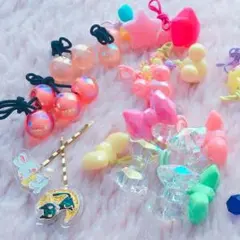 ヘアゴム ヘアピン セット