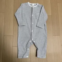 コトリ　ロンパース　長袖　ボーダー　バースデイ 70 80
