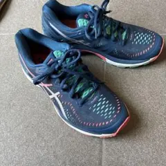 や*ん様 【新品】ASICS GEL-KAYANO23 28センチブルー×オレン - メルカリ
