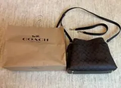 【極美品】COACH シグネチャー ショルダーバッグのサムネイル