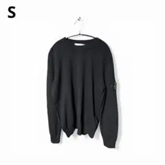 STONE ISLAND ライト　ウールニット　ブラック　Sのサムネイル