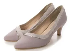 JELLY BEANS レースコンビパンプス ふわさら セレモニー フォーマル