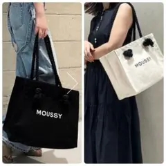 白黒セット♡MOUSSY SOUVENIR SHOPPERショッパートートバッグ