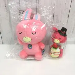 NOVAうさぎ ぬいぐるみ 20thアニバーサリーマスコットキーチェーン