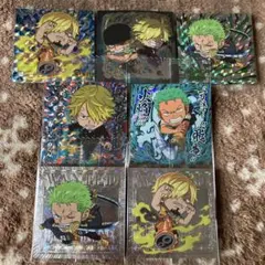 【新品未開封】大海賊シールウエハースゾロサンジパラレル　7枚セット300スタート