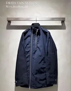DRIES VAN NOTEN ネイビー ナイロンジャケットのサムネイル