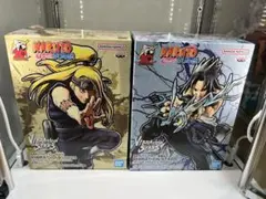 バイブレーションスターズ サスケ　デイダラ　フィギュア　専用台座付