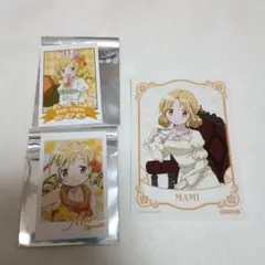 魔法少女まどかマギカ 巴マミ 3点セット フォト風カード ブロマイド