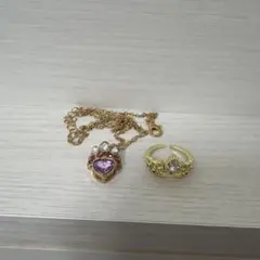 ラプンツェル ネックレス リング ティアラ
