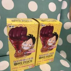 ワンピースカード 500年後の未来 新たなる皇帝 テープカット 3box