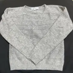 ROPÉ PICNIC グレー ラメ入り 長袖ニット 38