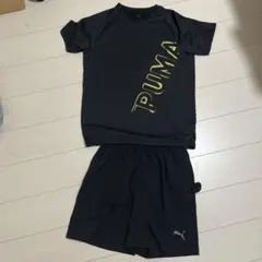 PUMA サッカーウェア 上下セット ブラックのサムネイル