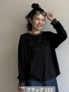 しまむら PU'S'ELECT pu's'elect 2way 長袖 Tシャツ