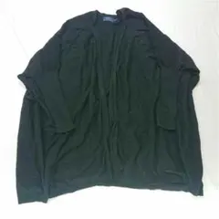 ★ポロ ラルフローレン　カーディガン ブラック系 Sサイズ レディース