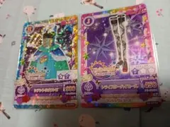 アイカツ シアントリオワンピ トライスターハイヒール　レア　ユリカ　旧アイカツ