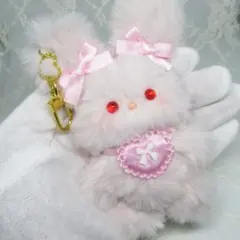 病みかわ ぬいぐるみ マスコット ピンク ウサギ - メルカリ