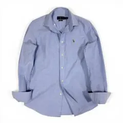 ポロラルフローレン 長袖シャツ オックスフォード ポニー 近年 ブルー M