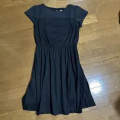 【値下げ交渉可】KUMIKYOKU 黒 半袖 ワンピース サイズ2