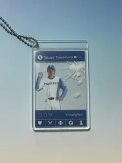 北海道日本ハムファイターズ 中島卓也 アクリルキーホルダー