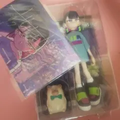 ずっと真夜中でいいのに。ぐされ　にらちゃんフィギュア　サイン入りポストカード ぐされ」