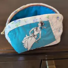 ハンドメイドパッチワーク カラフルポーチ