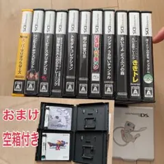 ニンテンドーDS ソフト 11本セット まとめ売り 空箱付き