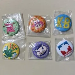 クレヨンしんちゃん　缶バッジ　6個