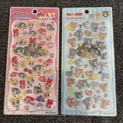 【正規品】プチドロップステッカー　パワパフ トムジェリ