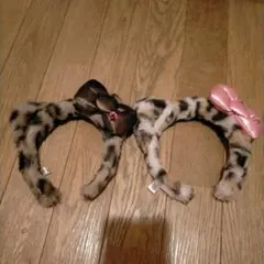 USJ キティヒョウ柄カチューシャ×2