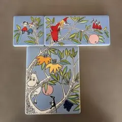 ムーミン 陶器プレートセット 2015年製　ARABIA