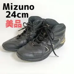 ミズノMizunoフィットネスシューズ ウエーブダイバースLG3 黒　24cm