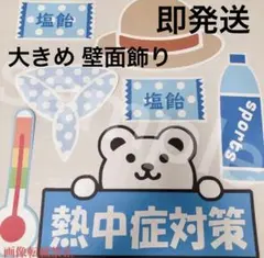 とっち様専用ページ 大きめ 熱中症対策 夏 高齢者施設 POP 壁面飾りのサムネイル
