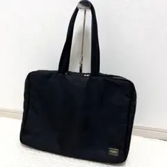 新品同様✨希少 ポーターガール シア ブリーフトートバッグ チャーム ブラック SHEA（PORTER GIRL） ポーター シア ブリーフトートバッグ 871