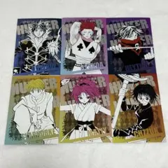 ハンターハンター　ポストカードコレクション　幻影旅団　クロロ　ヒソカ　フェイタン
