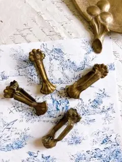 フランス　19世紀後期～20世紀初期　②小さなクリップ　4個セット