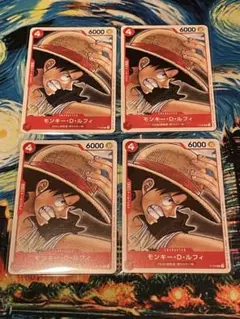モンキー・D・ルフィ 4枚セット film プロモ　来場者特典 ワンピースカード