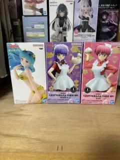うる星やつら、らんま2分の1フィギュアセット